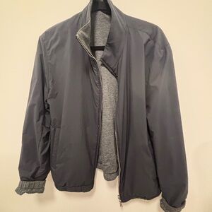 Men's Black / Grey Reversible Jacket